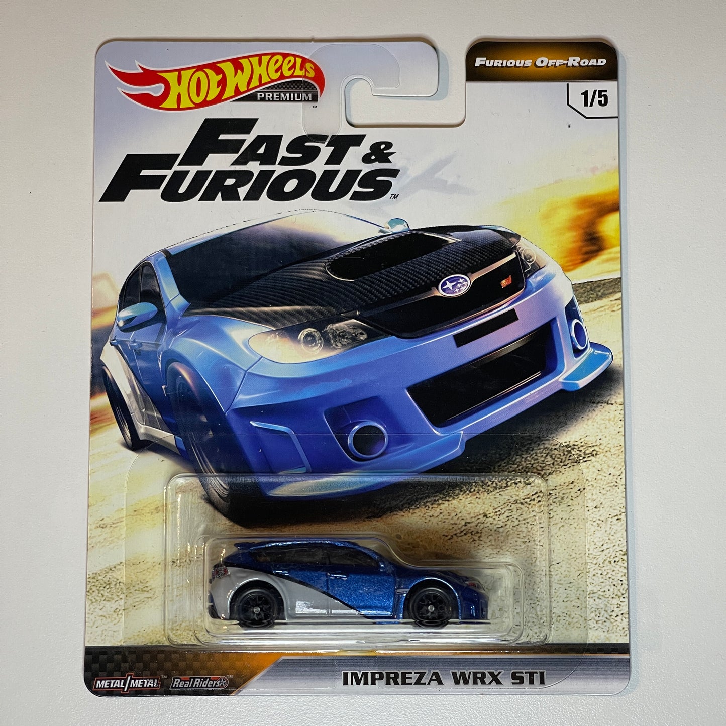 Hot Wheels [2019 Fast & Furious] Furious Off-Road Impreza WRX STI