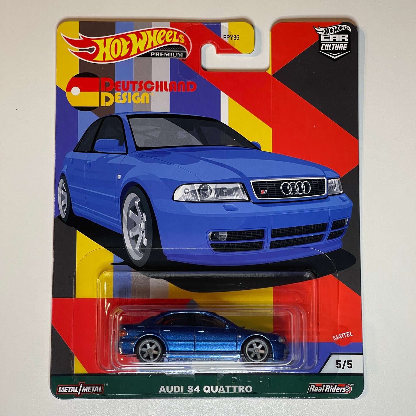 Hot Wheels [2021 Deutschland Design] Audi S4 Quattro (Damaged)