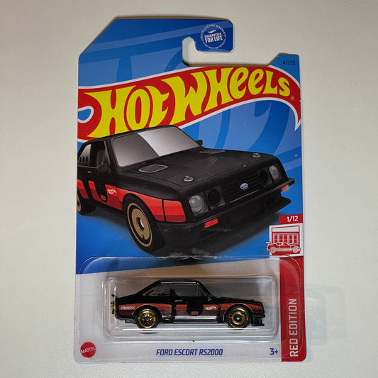 Hot Wheels Ford Escort RS2000 Red Edition