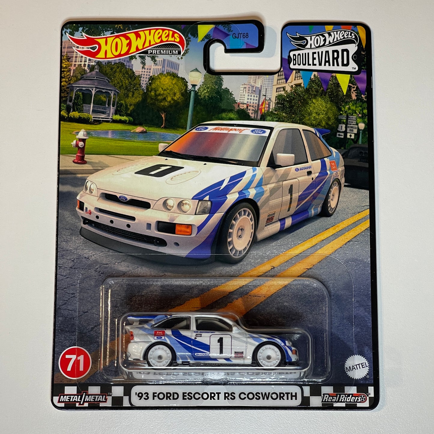 Hot Wheels Boulevard #71 '93 Ford Escort RS Cosworth