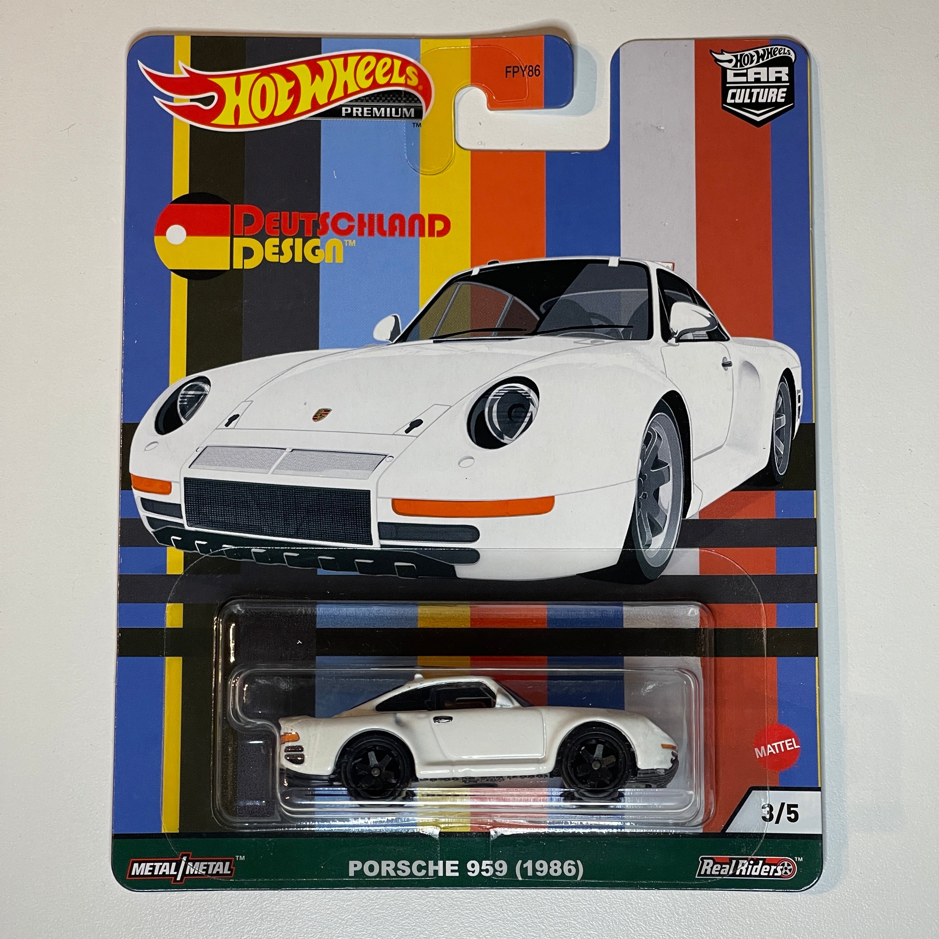 Hot Wheels 2021 Deutschland Design Porsche 959 1986