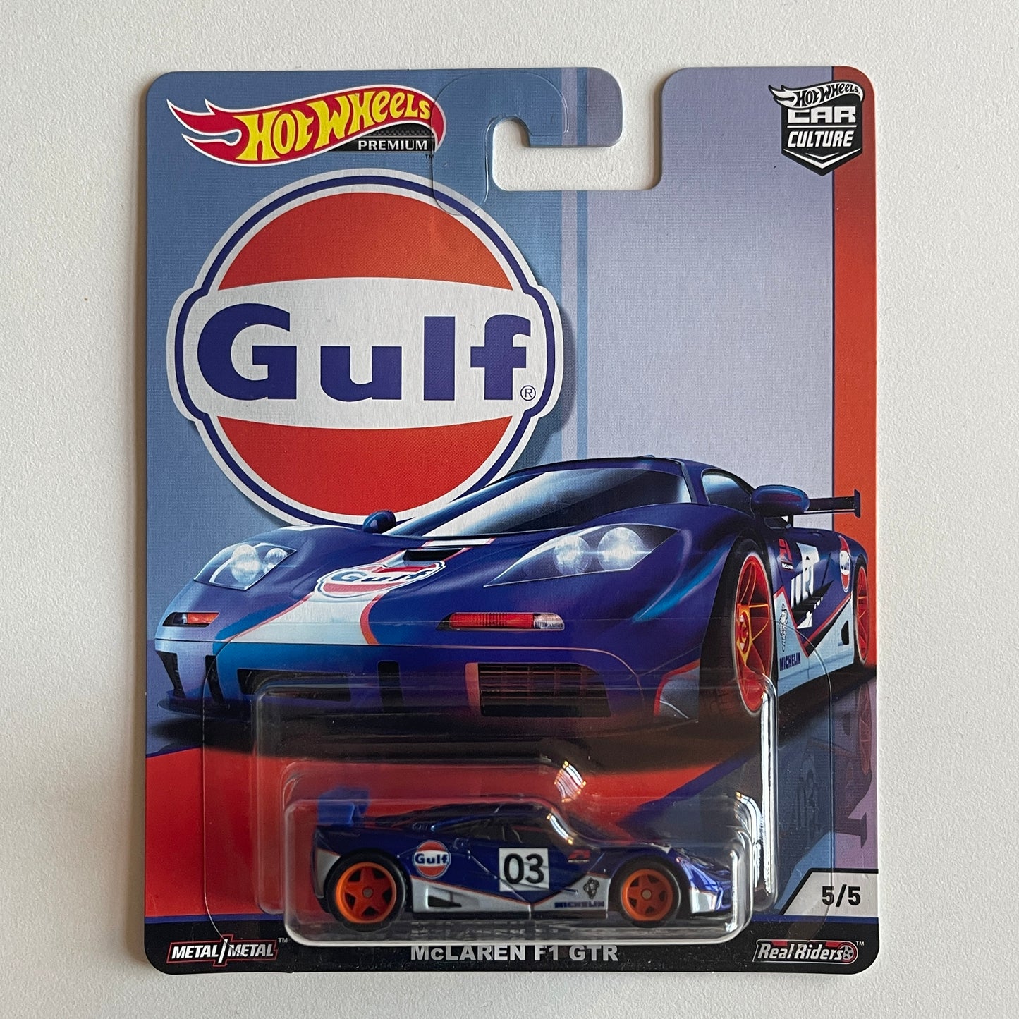 Hot Wheels [2019 Gulf] McLaren F1 GTR