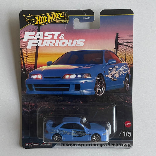 Hot Wheels [2024 Fast & Furious] Mix 3 Custom Acura Integra Sedan GSR