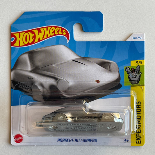 Hot Wheels Porsche 911 Carrera (Grey) Short Card Expertmotors 134/250