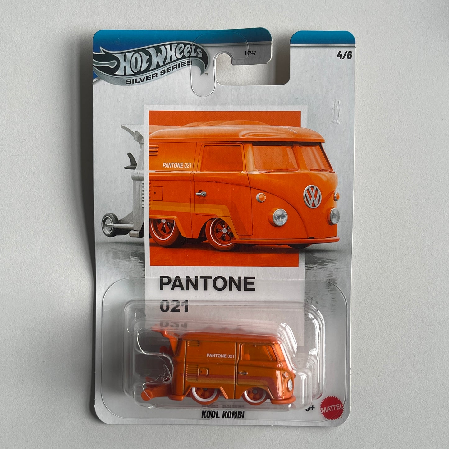 Hot Wheels [2025 Silver Series] Pantone 021 Kool Kombi (Damaged)