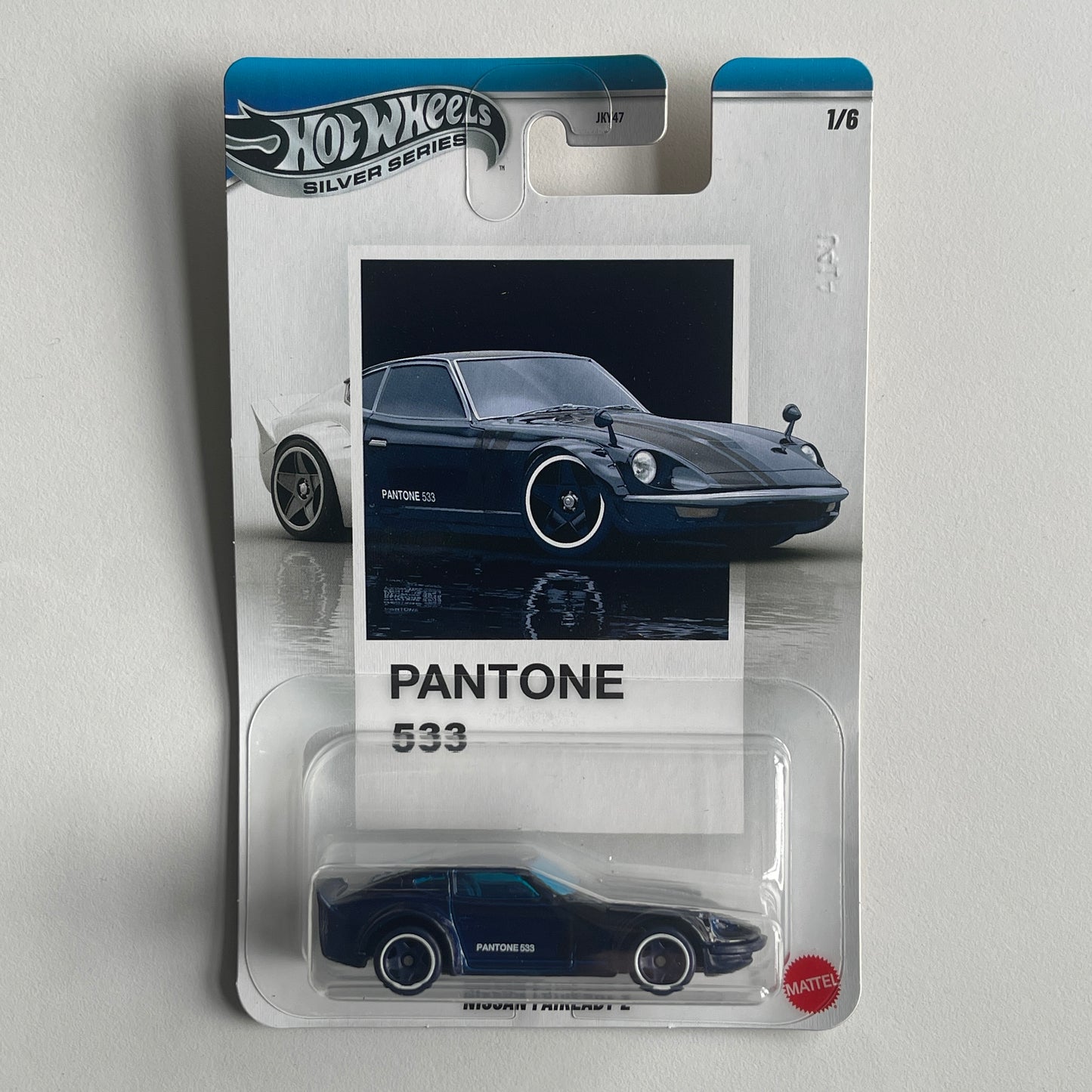 Hot Wheels [2025 Silver Series] Pantone 533 Nissan Fairlady Z