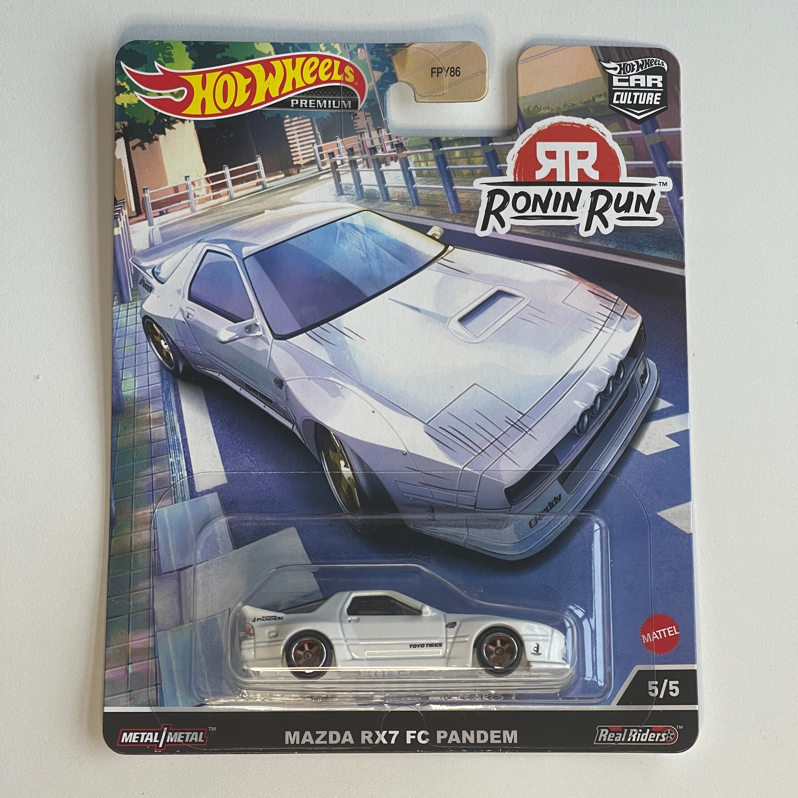 Hot Wheels Premium car culture Ronin factory Run Mazda Rx7 FC Pandem chase!