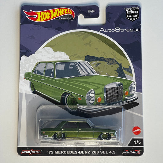 Hot Wheels [2022 Auto Strasse] '72 Mercedes-Benz 280 SEL 4.5