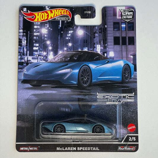 Hot Wheels [2022 Exotic Envy] McLaren Speedtail (Damaged)