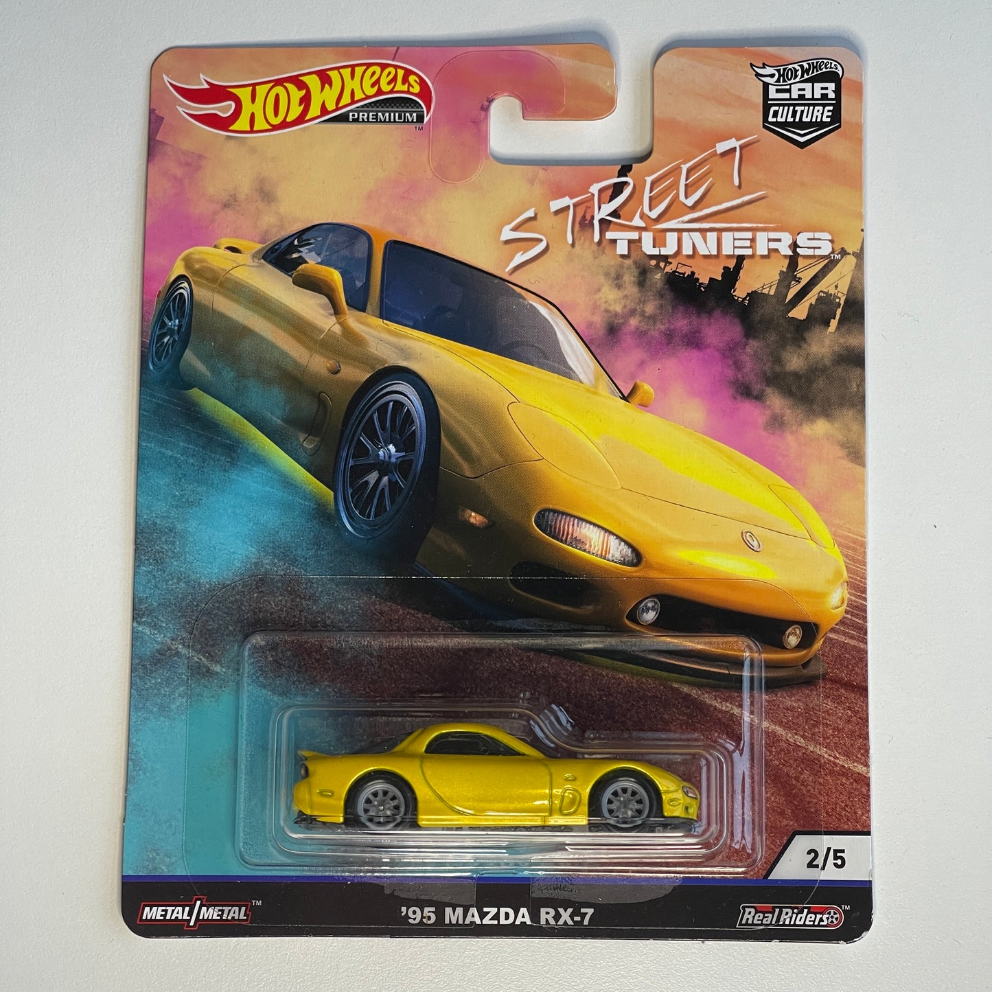 Hot Wheels [2019 Street Tuners] '95 Mazda RX-7 (Damaged)