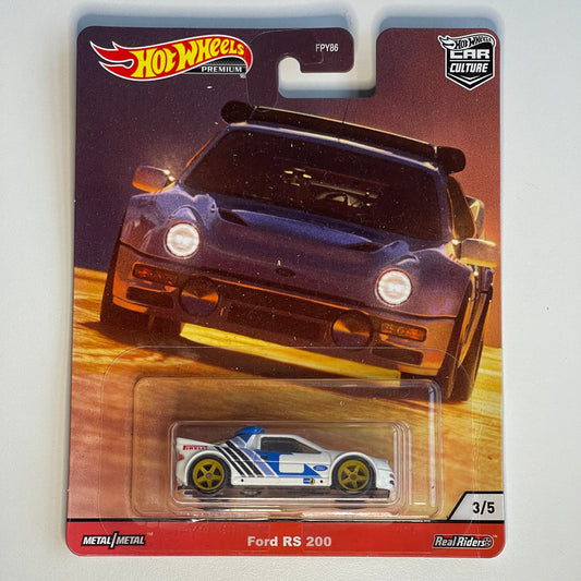 Hot Wheels [2020 Thrill Climbers] Ford RS 200 (Damaged)