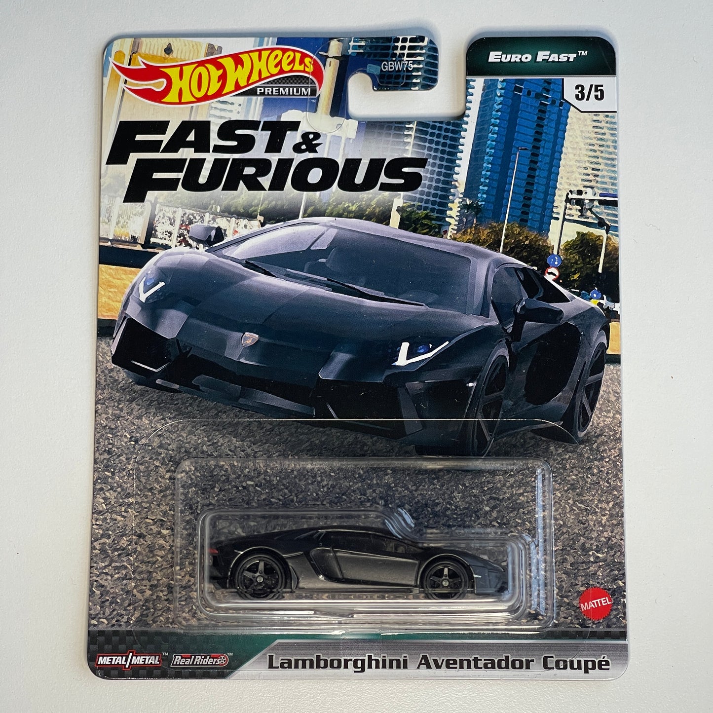 Hot Wheels [2021 Fast & Furious] Euro Fast Lamborghini Aventador Coupe