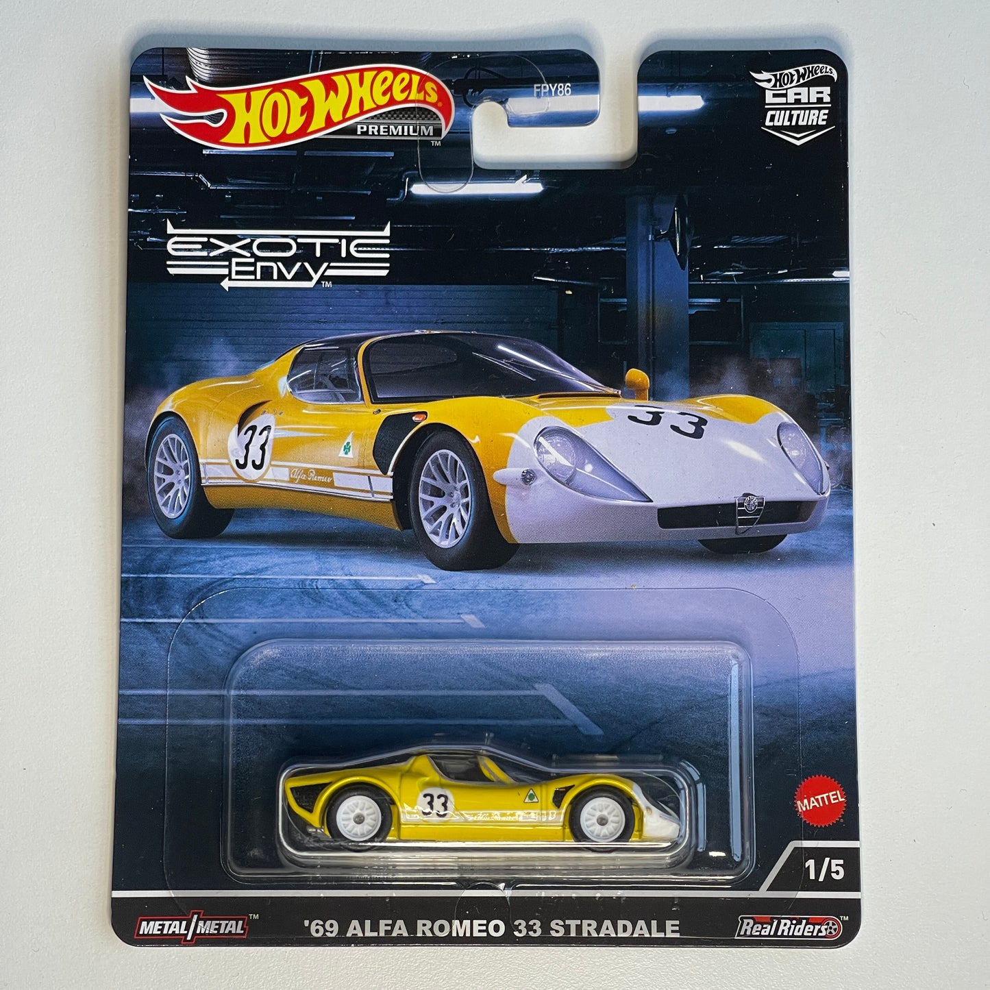 Hot Wheels [2022 Exotic Envy] '69 Alfa Romeo 33 Stradale