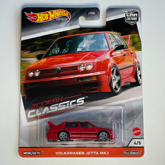 Hot Wheels [2020 Modern Classics] Volkswagen Jetta MK3 (Damaged)