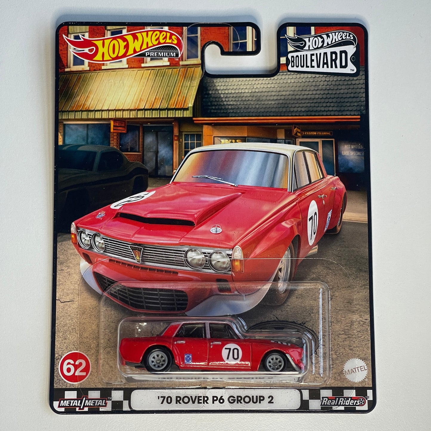 Hot Wheels Boulevard #62 '70 Rover P6 Group 2