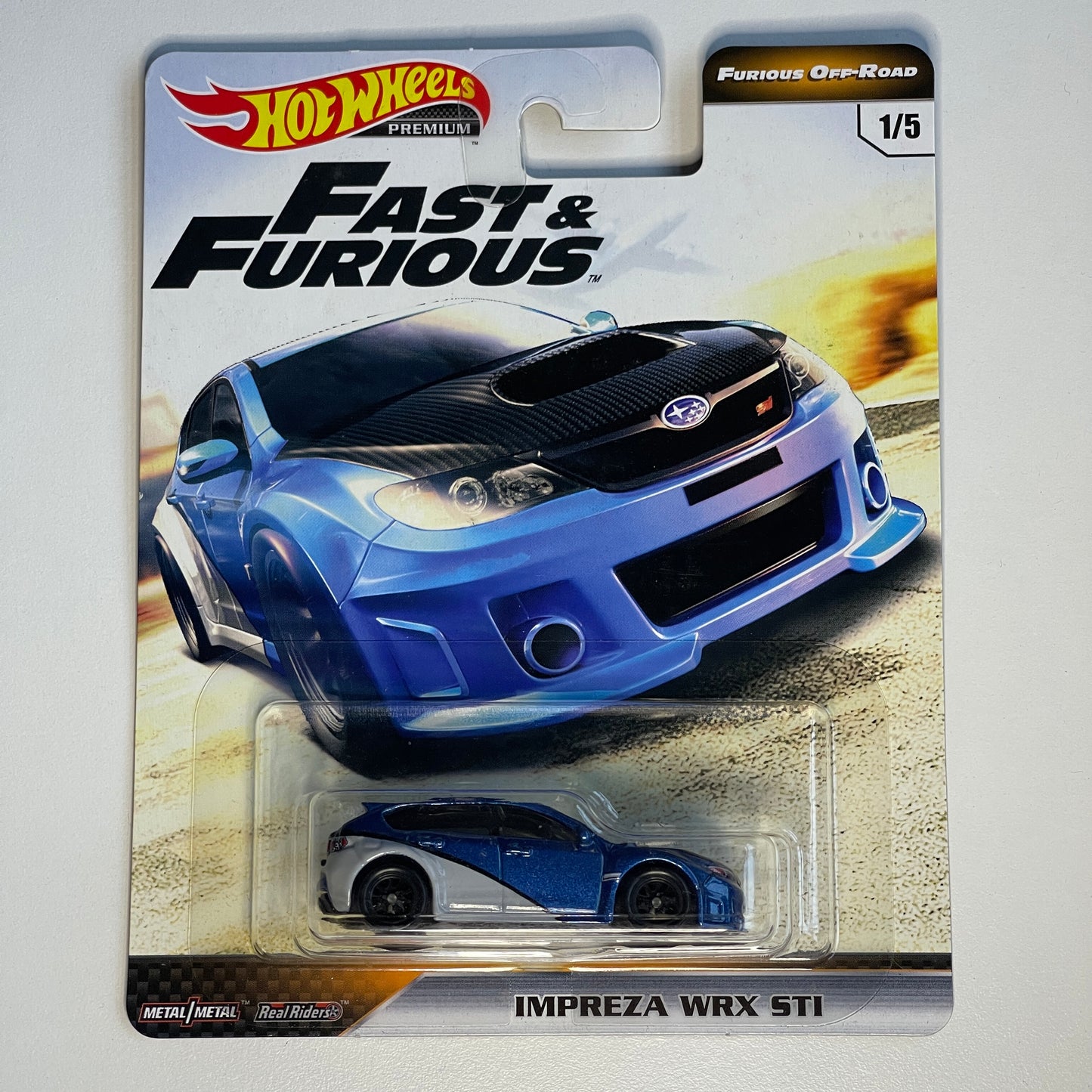 Hot Wheels [2019 Fast & Furious] Furious Off-Road Impreza WRX STI