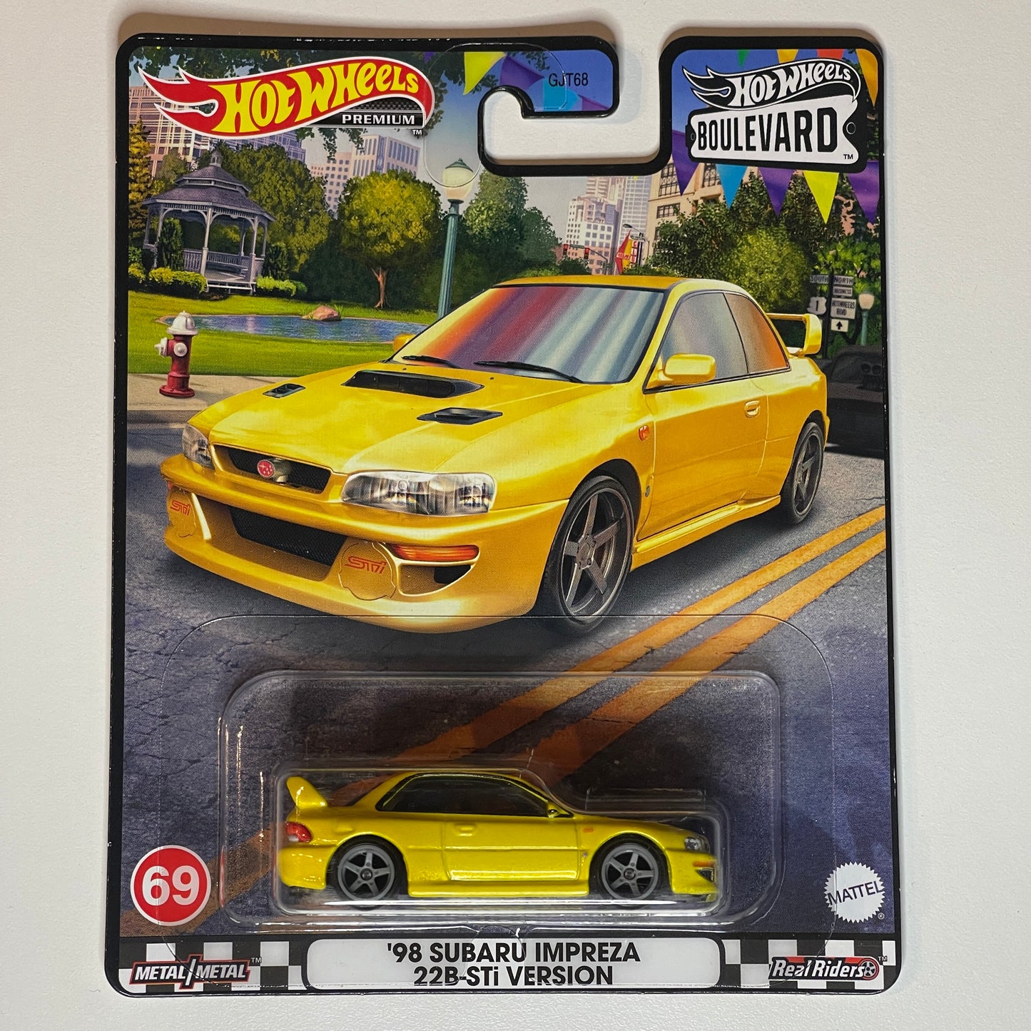 Verzia Hot Wheels Boulevard #69 '98 Subaru Impreza 22B-STI