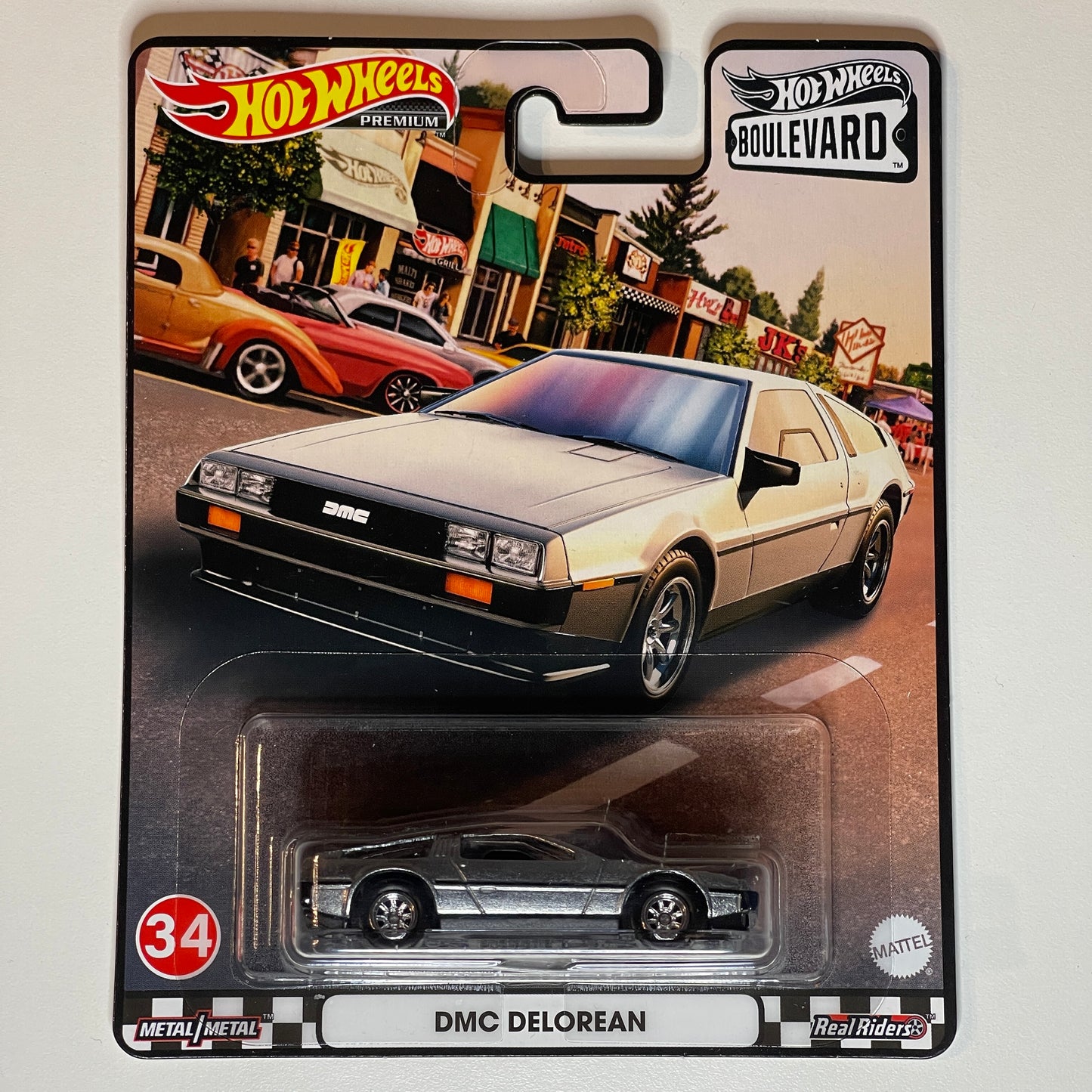 Hot Wheels Boulevard #34 DMC DeLorean