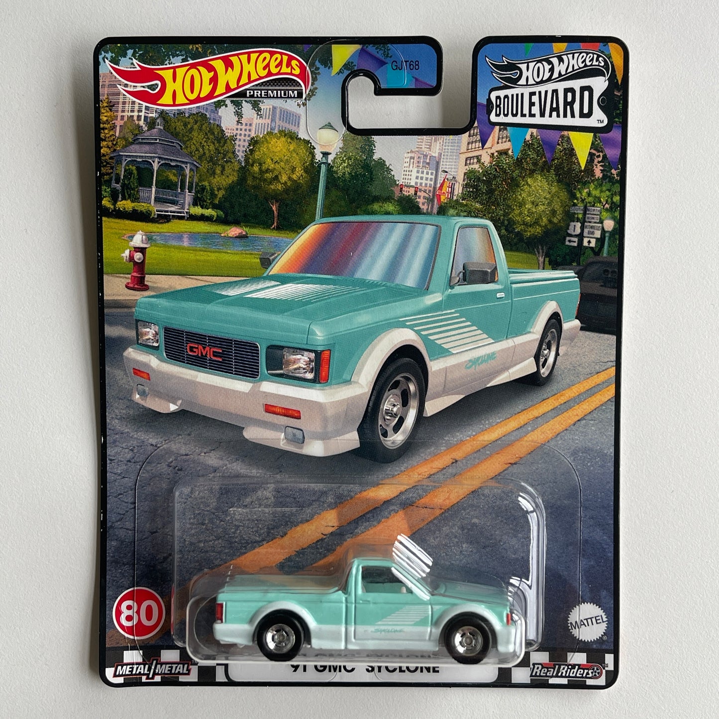 Hot Wheels Boulevard #80 '91 GMC Syclone (Damaged)