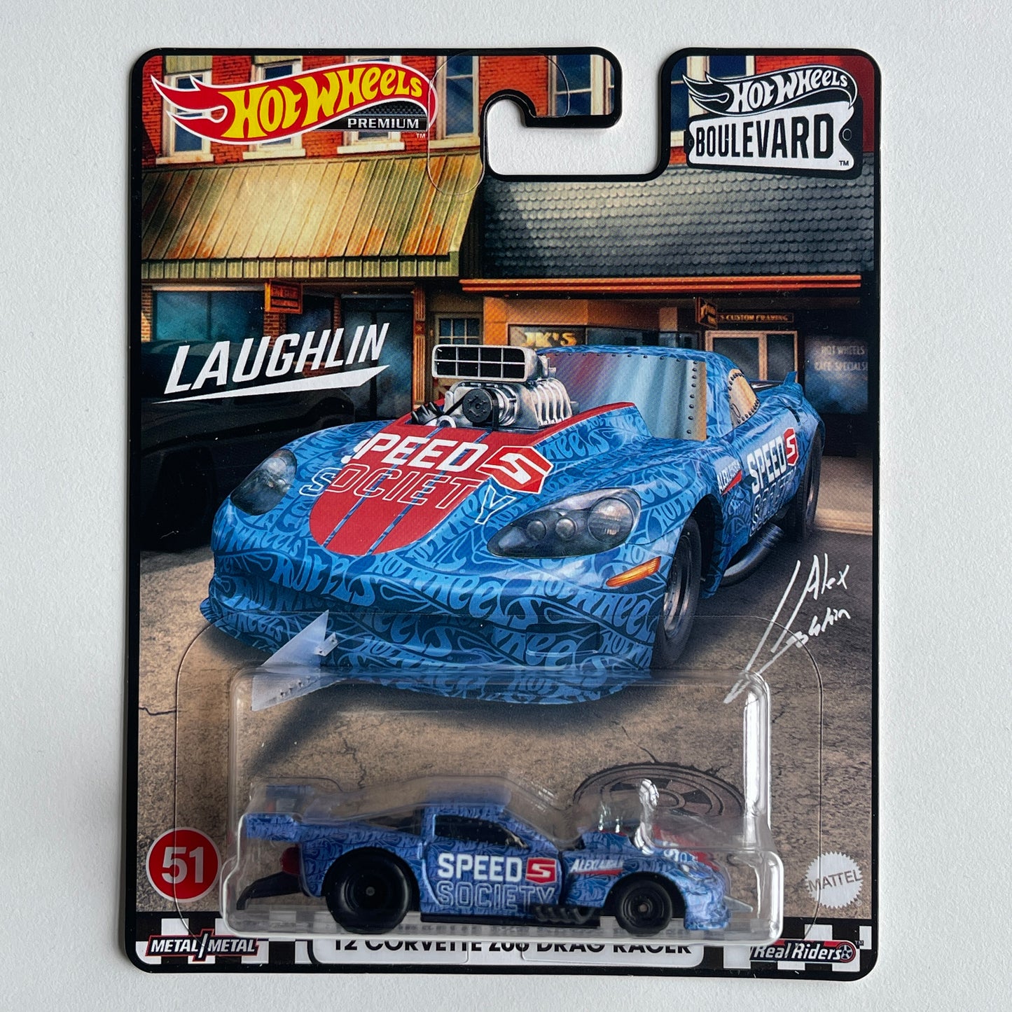 Hot Wheels Boulevard #51 '12 Corvette Z06 Drag Racer