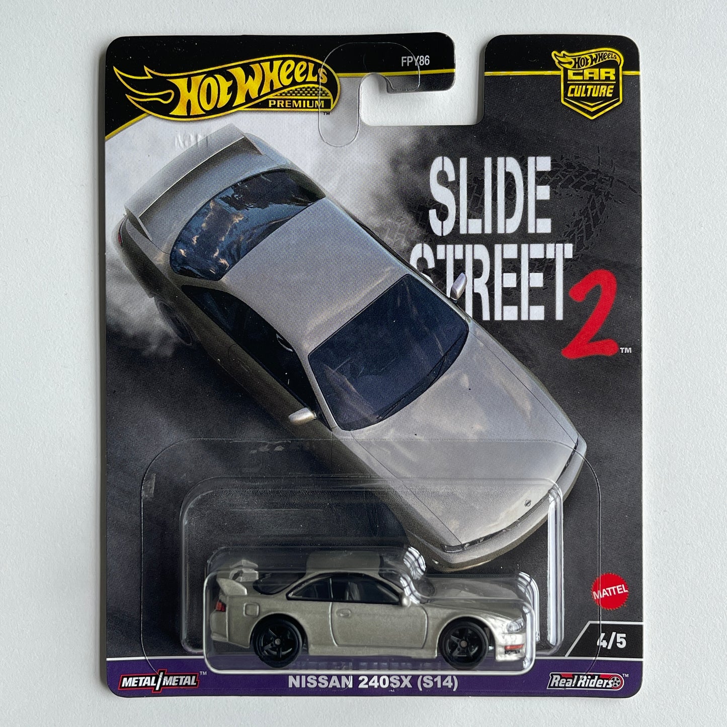 Hot Wheels [2024 Slide Street 2] Nissan 240SX (S14)