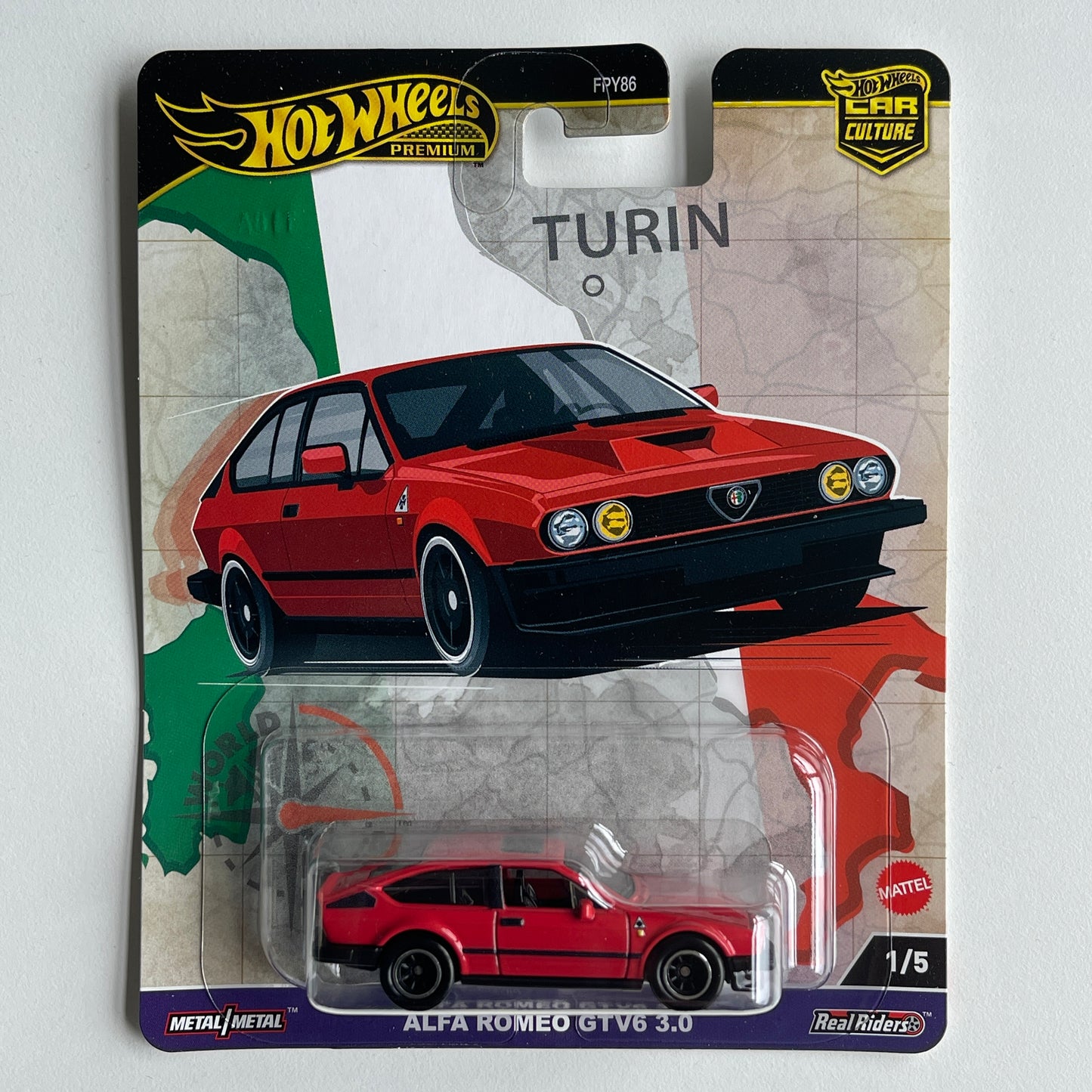 Hot Wheels [2024 World Tour] Alfa Romeo GTV6 3.0