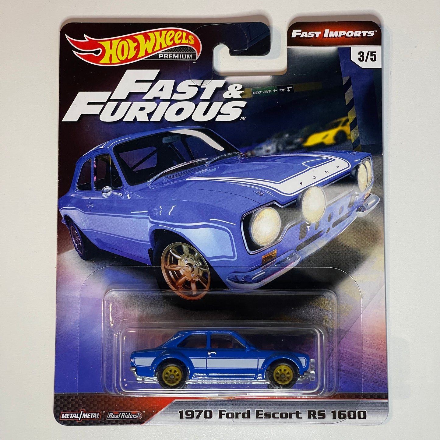 Hot Wheels [2019 Fast & Furious] Fast Imports 1970 Ford Escort RS 1600