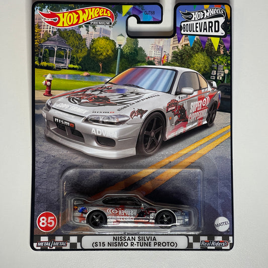 Hot Wheels Boulevard #85 Nissan Silvia (S15 Nismo R-tune Proto)