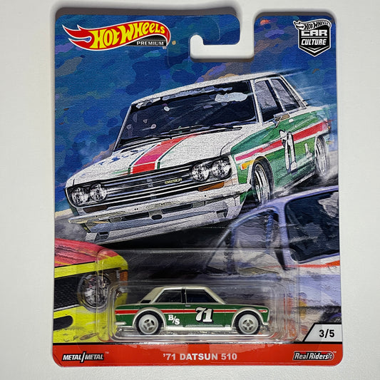 Hot Wheels [2020 Door Slammers] '71 Datsun 510 (Damaged)