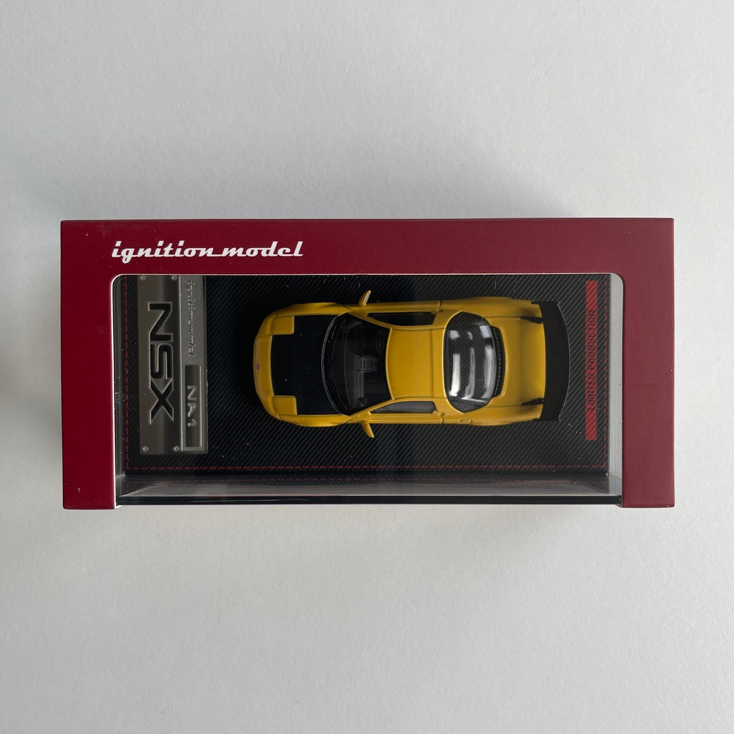 Ignition Model Honda NSX (NA1) Yellow