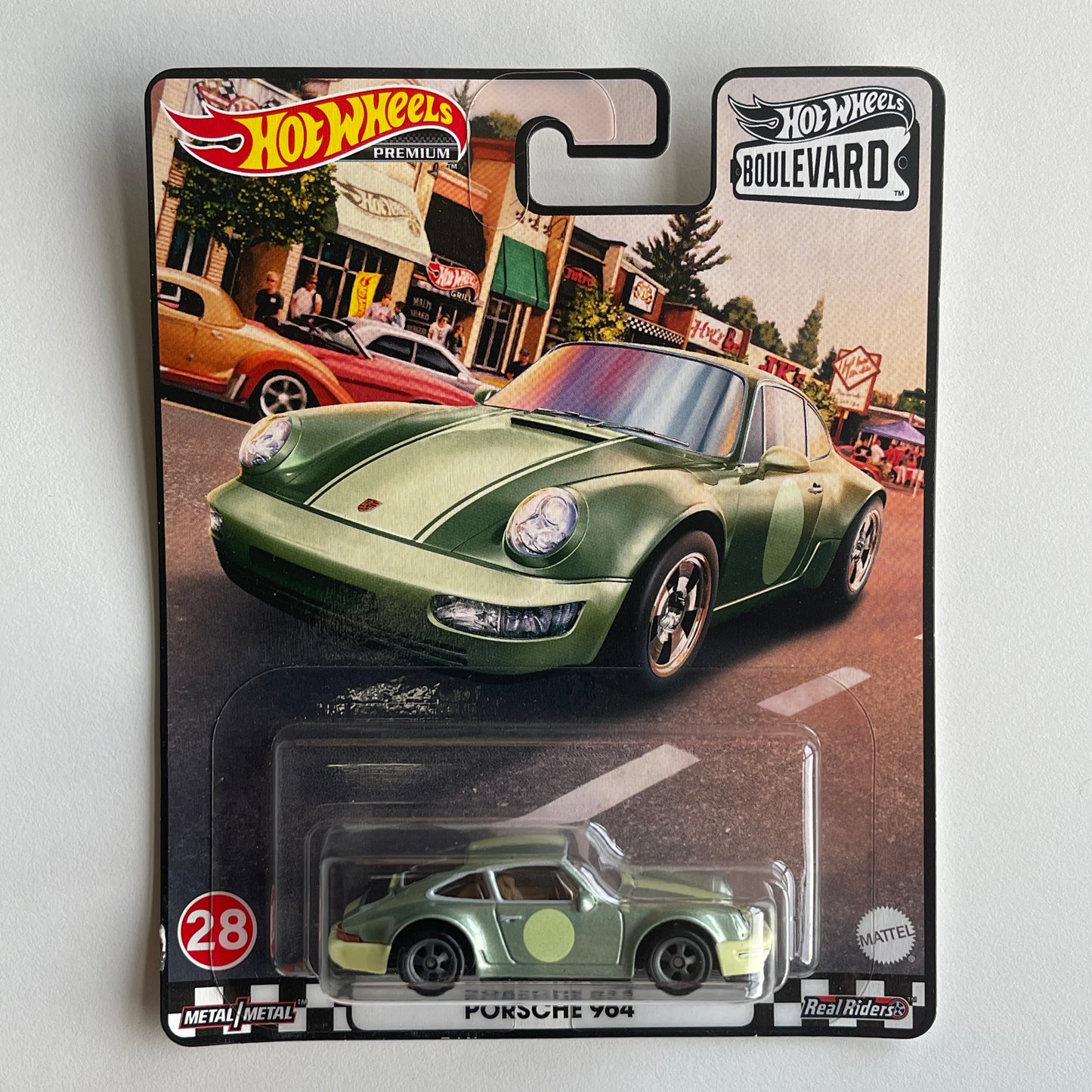 Hot Wheels Boulevard #28 Porsche 964 (Damaged)