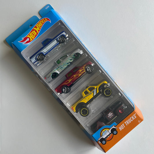 Hot Wheels 5 Pack 2016 Hot Trucks (Damaged)