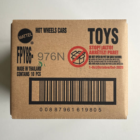 Hot Wheels [2025 Timeless Icons] Sealed Case of 10 Cars