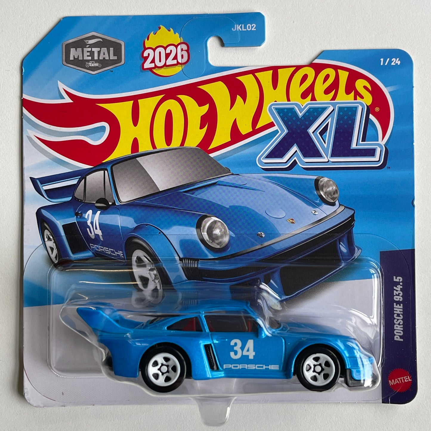 Hot Wheels XL 2026 Porsche 934.5 (Damaged)