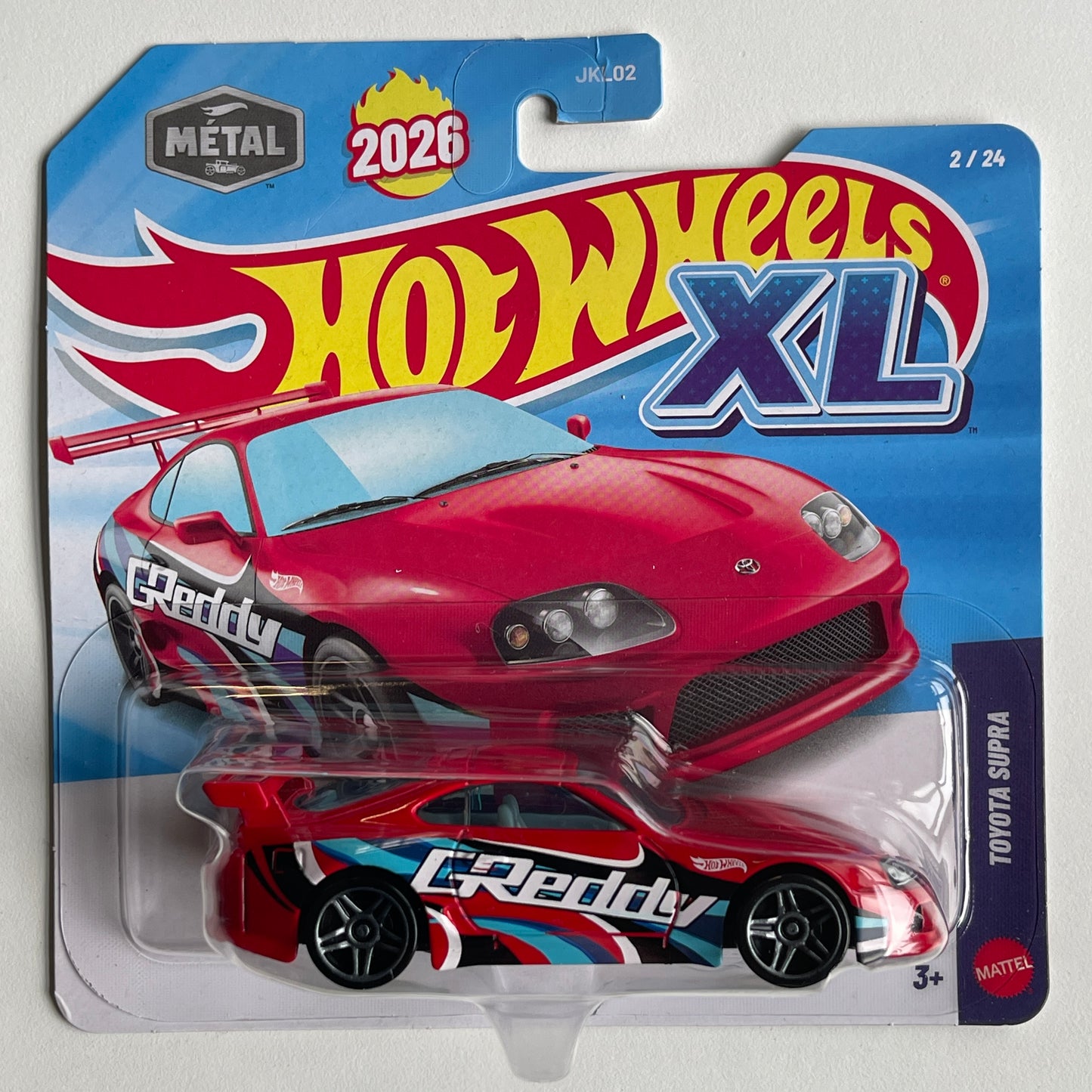 Hot Wheels XL 2026 Toyota Supra (Damaged)