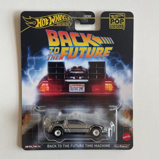 Hot Wheels [2025 Pop Culture] Mix 2 Back To The Future Time Machine