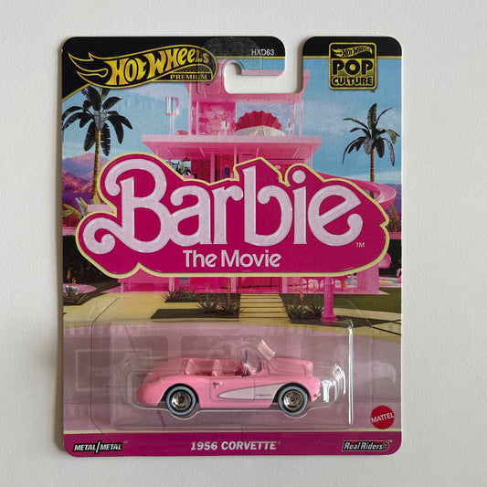 Hot Wheels [2025 Pop Culture] Mix 2 Barbie The Movie 1956 Corvette