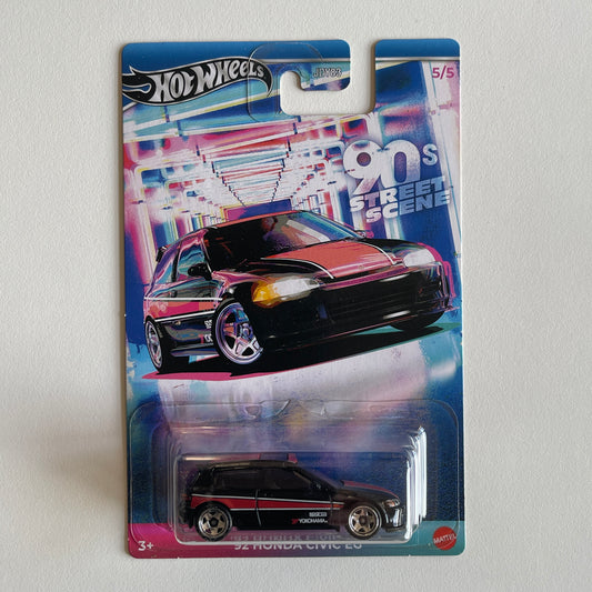 Hot Wheels 90's Street Scene '92 Honda Civic EG 5/5