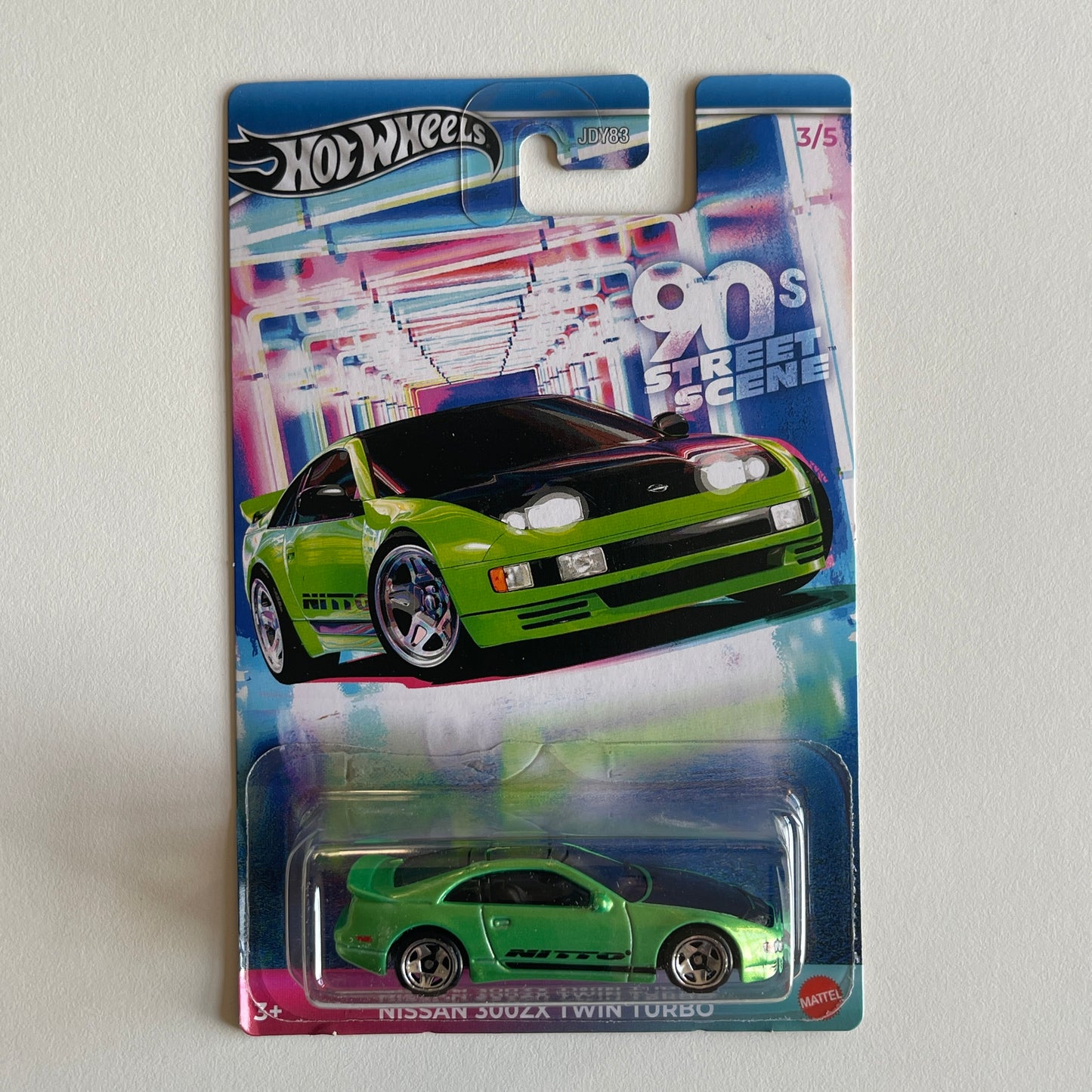 Hot Wheels 90's Street Scene Nissan 300ZX Twin Turbo 3/5 (Damaged)