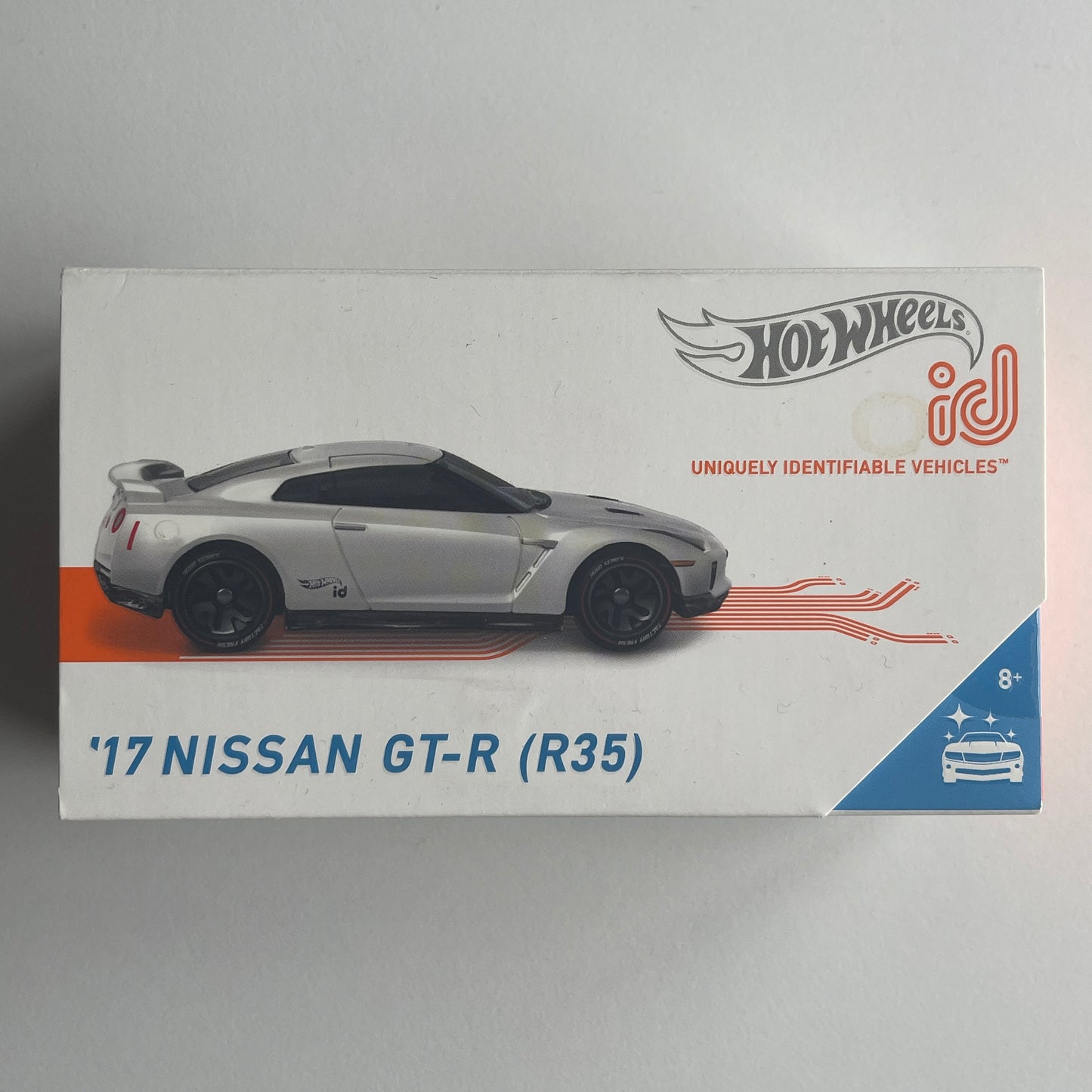 Hot Wheels ID Cars '17 Nissan GTR [R35] (Sealed)