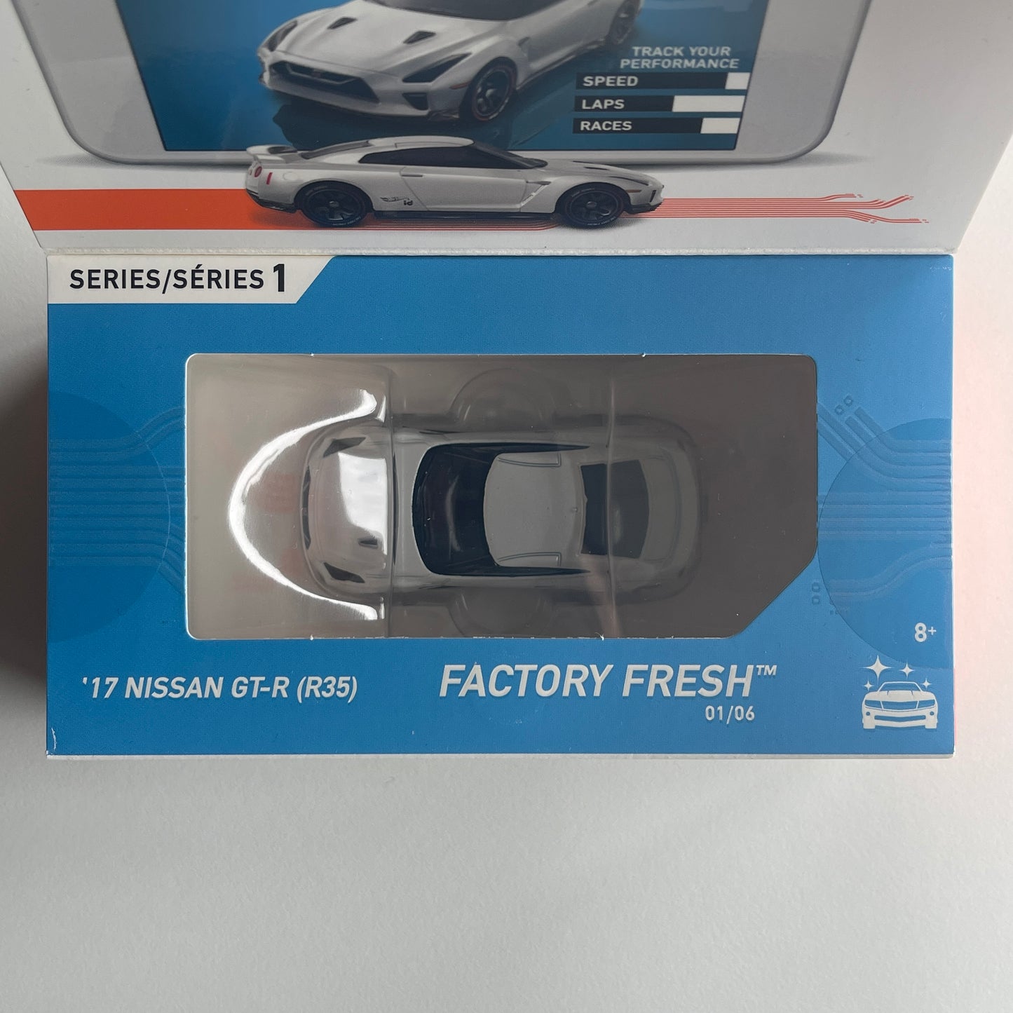 Hot Wheels ID Cars '17 Nissan GTR [R35] (Sealed)