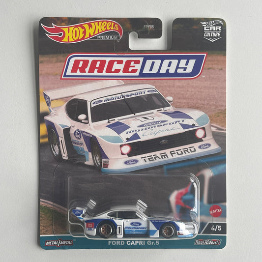 Hot Wheels [2023 Race Day] Ford Capri Gr.5 (Damaged)