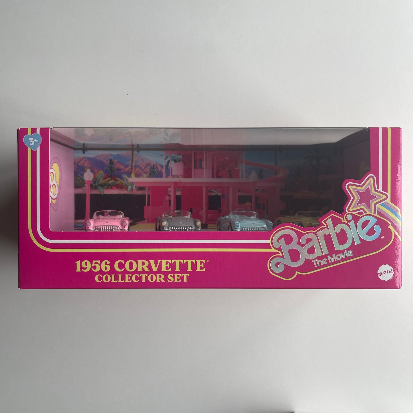 Hot Wheels 2023 Barbie: The Movie 1956 Corvette Collector Set (Sealed Box)