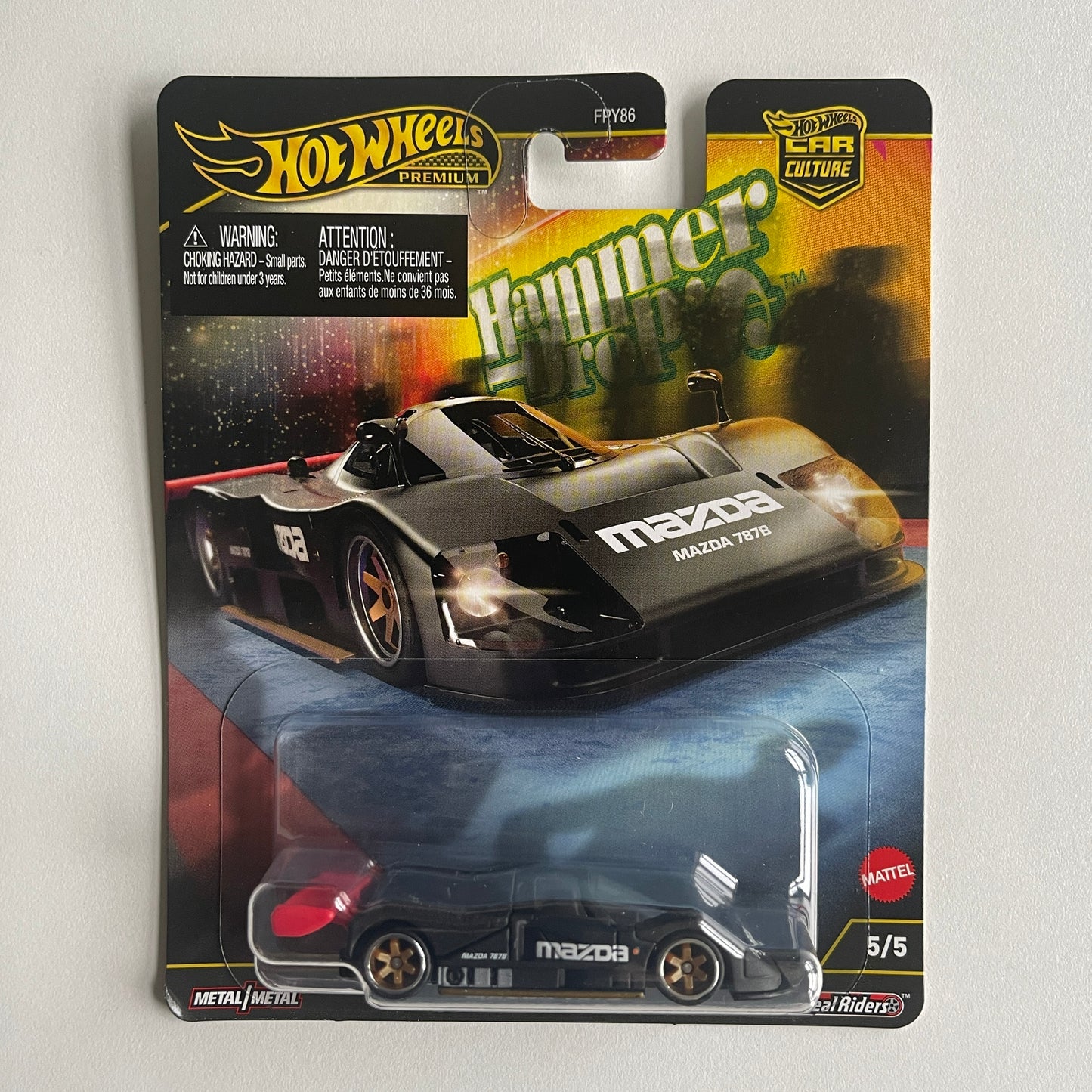 Hot Wheels [2025 Hammer Drop] Mazda 787B (Damaged)