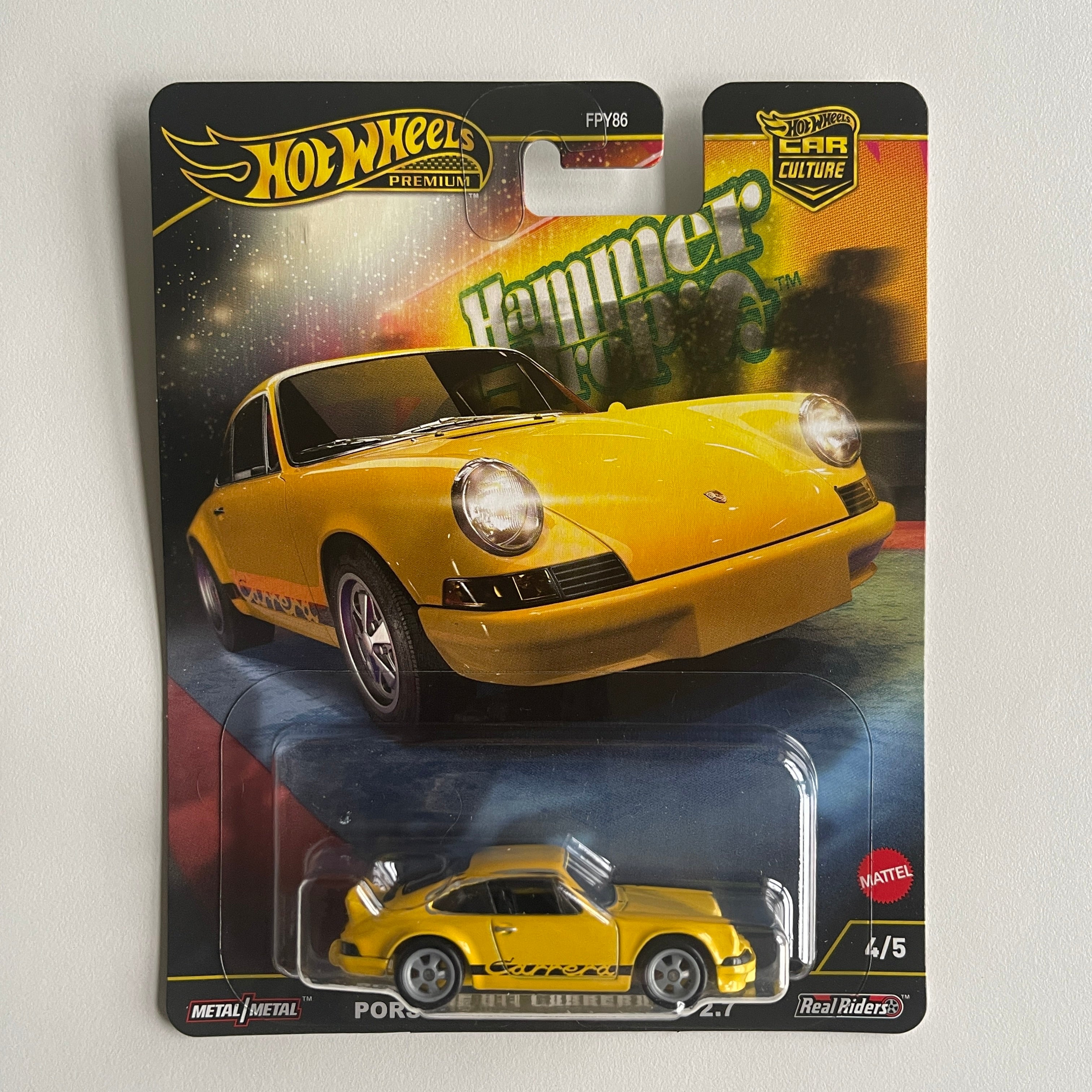 ミニカー Hotwheels STH Porsche 911 Carrera RS Hot Wheels [2025 Hammer Drop] Porsche 911 Carrera RS 2.7 – Hobby Cars