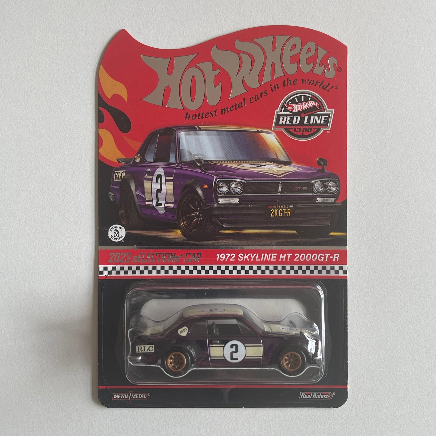 Hot Wheels Collectors 2023 RLC Exclusive sElections Series 1972 Skyline HT 2000GT-R