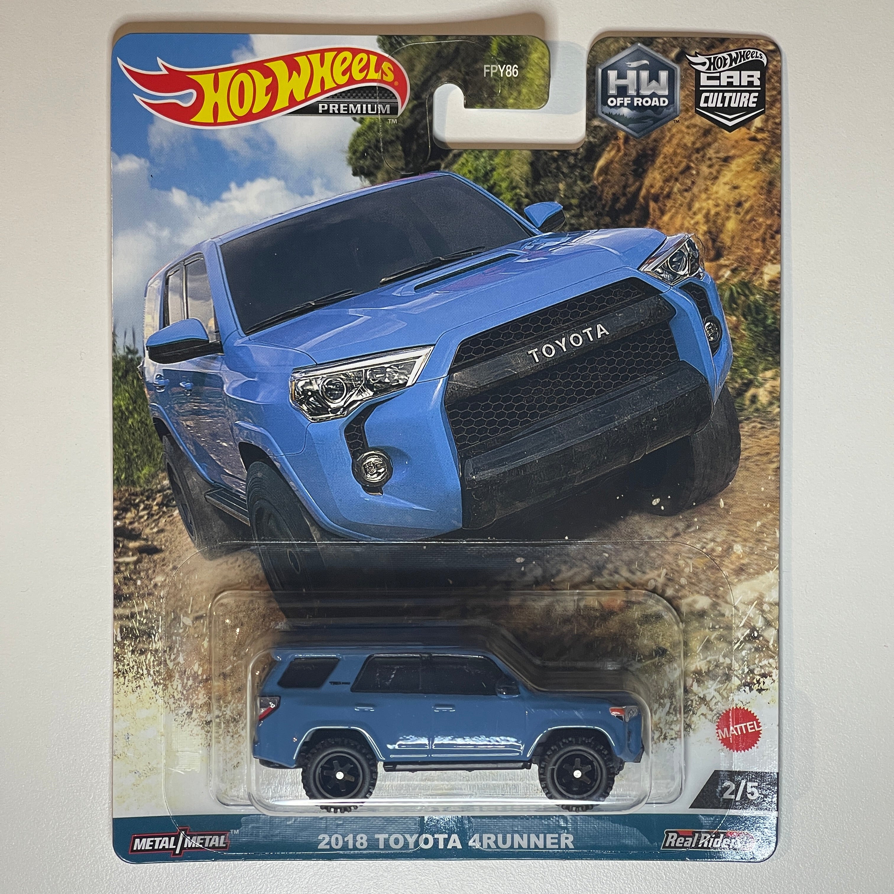 Hot Wheels 2023 HW Off Road 2018 Toyota 4Runner Hobby Cars