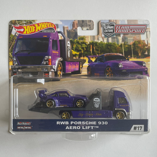 Hot Wheels Team Transport #17 RWB Porsche 930 (Damaged)