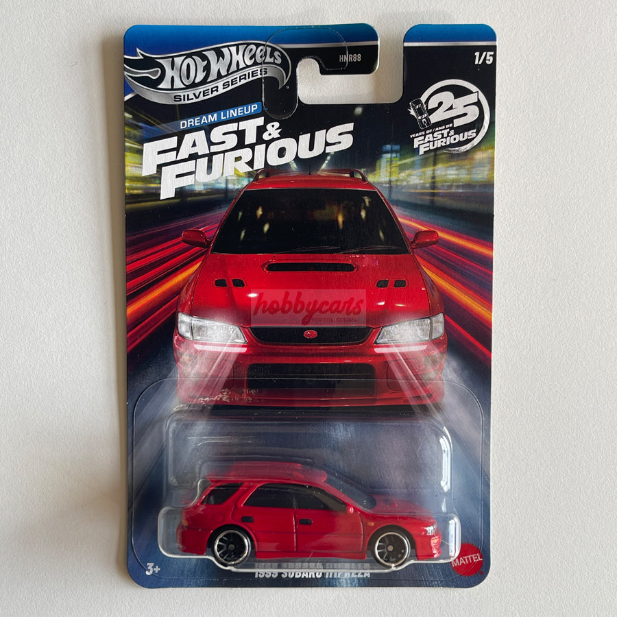 Hot Wheels 2026 Fast & Furious Dream Lineup 1999 Subaru Impreza