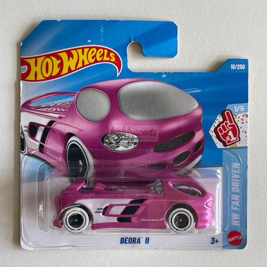 Hot Wheels Deora II (Pink) Short Card (Damaged) HW Fan Driven 18/250